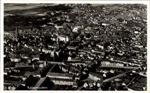 Ak Kaiserslautern in der Pfalz, Fliegeraufnahme