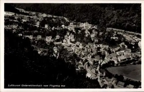 Ak Unterreichenbach im Schwarzwald, Fliegeraufnahme
