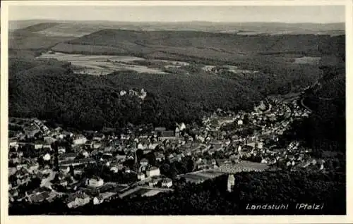 Ak Landstuhl in der Pfalz, Fliegeraufnahme