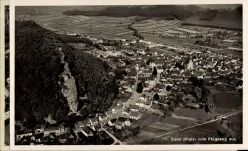 Ak Dahn in der Pfalz, Fliegeraufnahme