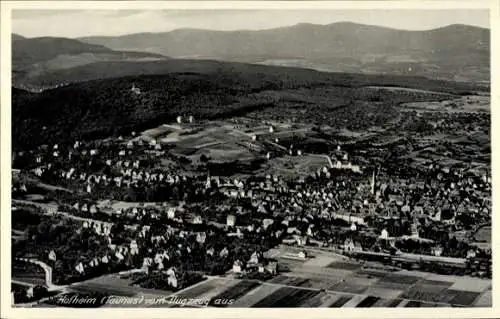 Ak Hofheim im Taunus Hessen, Fliegeraufnahme