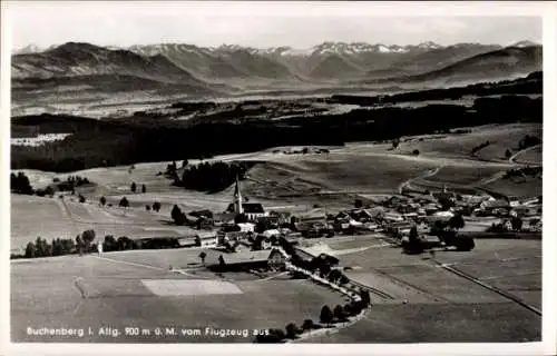 Ak Buchenberg im Oberallgäu, Fliegeraufnahme
