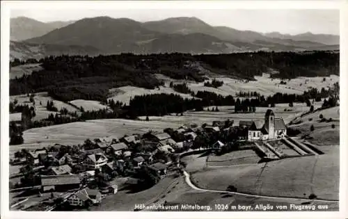 Ak Mittelberg im Allgäu, Fliegeraufnahme