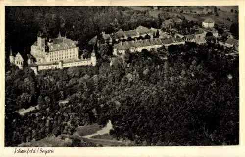 Ak Scheinfeld Mittelfranken, Fliegeraufnahme