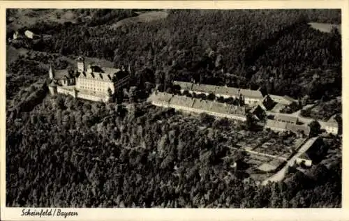 Ak Scheinfeld Mittelfranken, Fliegeraufnahme