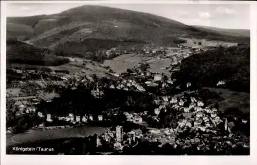 Ak Königstein im Taunus, Fliegeraufnahme