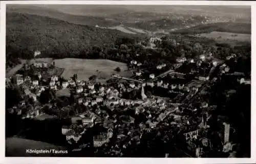 Ak Königstein im Taunus, Fliegeraufnahme