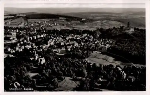Ak Königstein im Taunus, Fliegeraufnahme