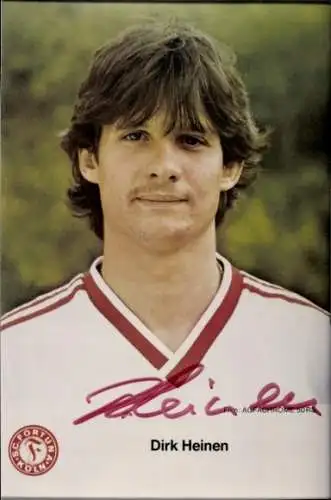 Autogrammkarte Fußballer Dirk Heinen, SC Fortuna Köln, Autogramm