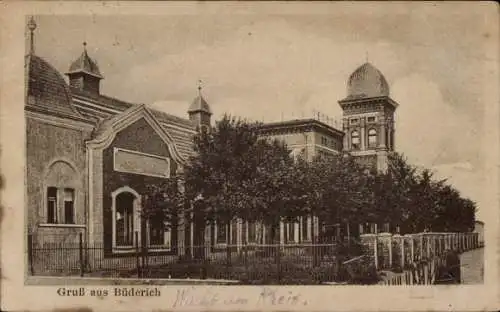 Ak Büderich (Bezirk Düsseldorf) Meerbusch am Niederrhein, Wacht am Rhein