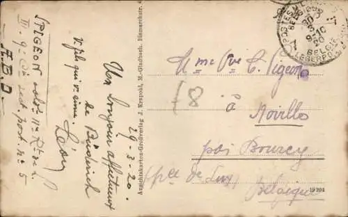 Ak Büderich Wesel am Niederrhein, Wacht am Niederrhein