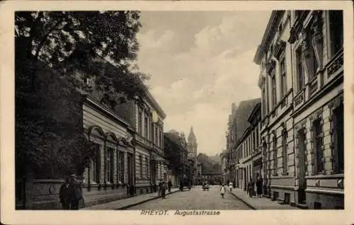 Ak Rheydt Mönchengladbach am Niederrhein, Augustastrasse