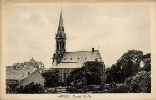Ak Viersen in Nordrhein Westfalen, Evangelische Kirche