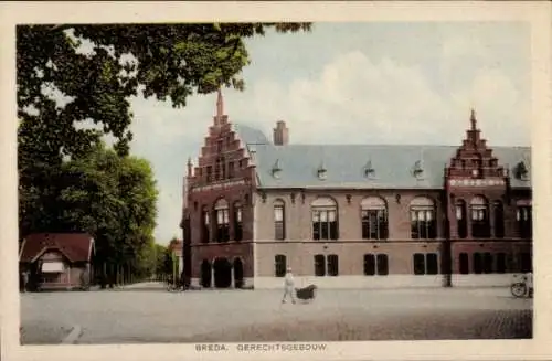 Ak Breda Nordbrabant Niederlande, Gerechtsgebouw