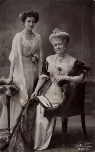 Ak Kaiserin Auguste Viktoria, Prinzessin Victoria Luise von Preußen, Portrait