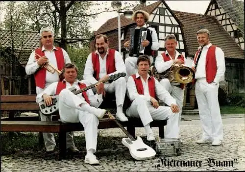 Foto Musiker Rietenauer Buam, Portrait, Autogramm