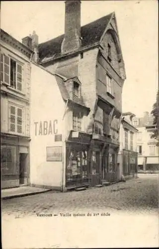 Ak Vendôme Loir et Cher, Vieille maison du XV siecle
