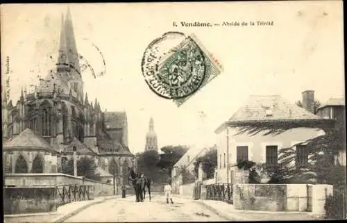 Ak Vendôme Loir et Cher, Abside de la Trinite