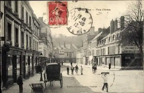 Ak Vendôme Loir et Cher, Place d'Armes