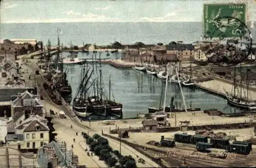 Ak Fécamp Seine Maritime, Le Bassin, Berigny