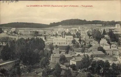 Ak Le Chambon de Tence Haute Loire, Gesamtansicht