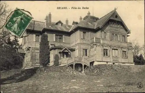 Ak Briaire Loiret, Villa des Roches