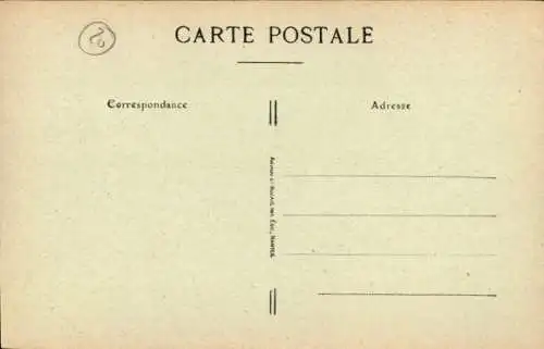 Ak Apremont Vendée, Teilansicht, Brücke, Kirche