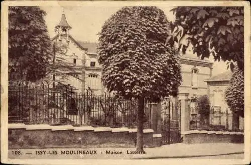 CPA Issy les Moulineaux Hauts de Seine, Maison Lasserre