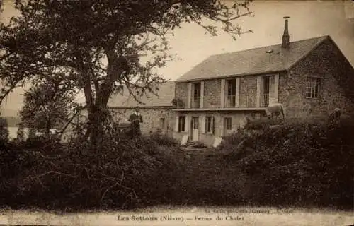 CPA Les Settons Nièvre, Ferme du Chalet