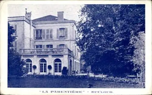 CPA Saint-Cloud Hauts-de-Seine, La Parentière