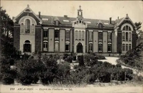 Ak Arcachon Gironde, Hospice des Vieillards