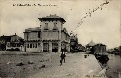 Ak Palavas les Flots Hérault, Nouveau Casino