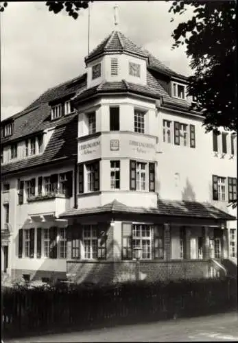 Ak Templin in der Uckermark, Historisches Gebäude, CRLINGSHEM, Erholungsheim, Schwarz-Weiß-Foto