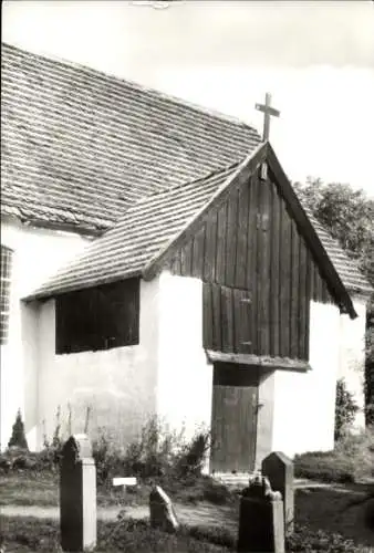 Ak Kloster Insel Hiddensee in der Ostsee, Inselkirche