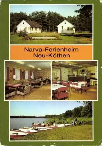 Ak Neu Köthen in Anhalt, Narva Ferienheim