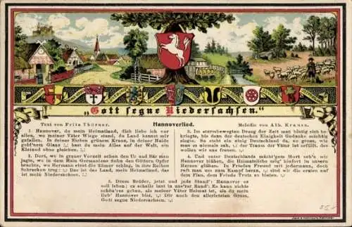 Lied Ak Hannoverlied, Wappen