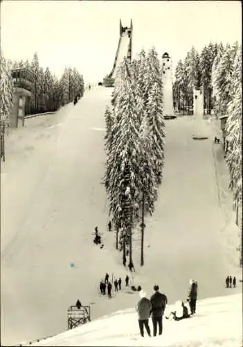 Ak Johanngeorgenstadt im Erzgebirge, Erzgebirgsschanze