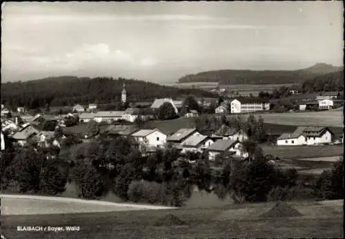 Ak Blaibach im Bayerischen Wald Oberpfalz, Gesamtansicht