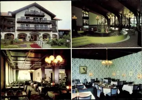 Ak Bad Griesbach im Schwarzwald, Hotel Birkenhof, Restaurant, gemütliche Atmosphäre, elegante Inn