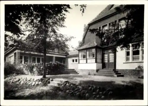 Ak Kloster Insel Hiddensee in der Ostsee, Historisches Gebäude, Kloster, Insel Hiddensee