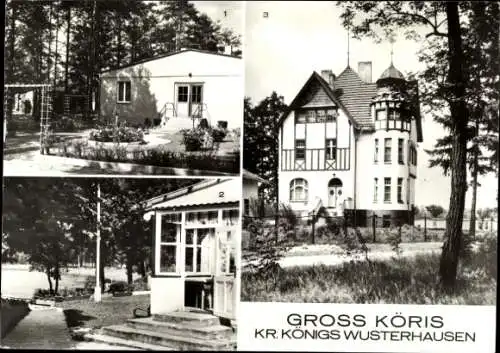 Ak Groß Köris im Kreis Dahme Spreewald, Ferienheime