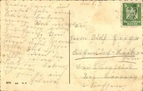 Ak Kloster Insel Hiddensee in der Ostsee, Blick zum Leuchtturm