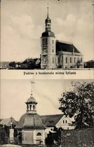 Ak Rosenthal Oberlausitz, Kirche