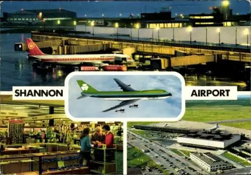 Ak Shannon Co. Clare Irland, Shannon Airport, Texaco, Flughafen, Duty-Free-Shop, Industrial Estat