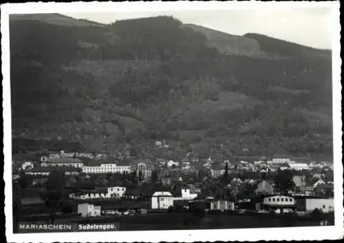 Ak Bohosudov Mariaschein Region Aussig, Gesamtansicht