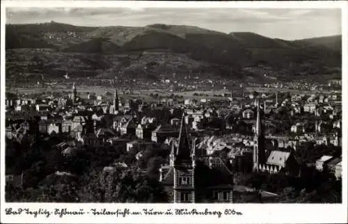 Ak Teplice Teplitz Schönau Reg. Aussig, Gesamtansicht, Mückenberg