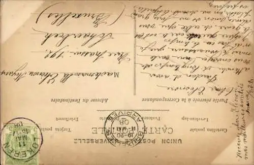 Ak Variete-Künstlerin Greuze, Porträt