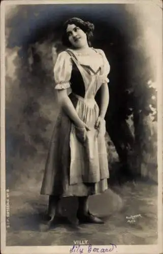 Foto Ak Schauspielerin Villy, Portrait, Reutlinger