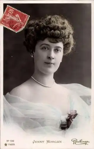Ak Schauspielerin Jenny Morgan, Porträt