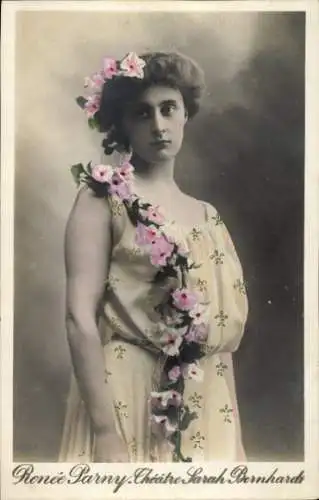 Ak Schauspielerin Renee Parny, Porträt